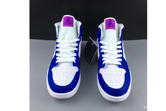 554724-451 AIR 554724-451 MID JORDAN HYPER ROYAL VIOLET-WHITE HYPER 1 0330